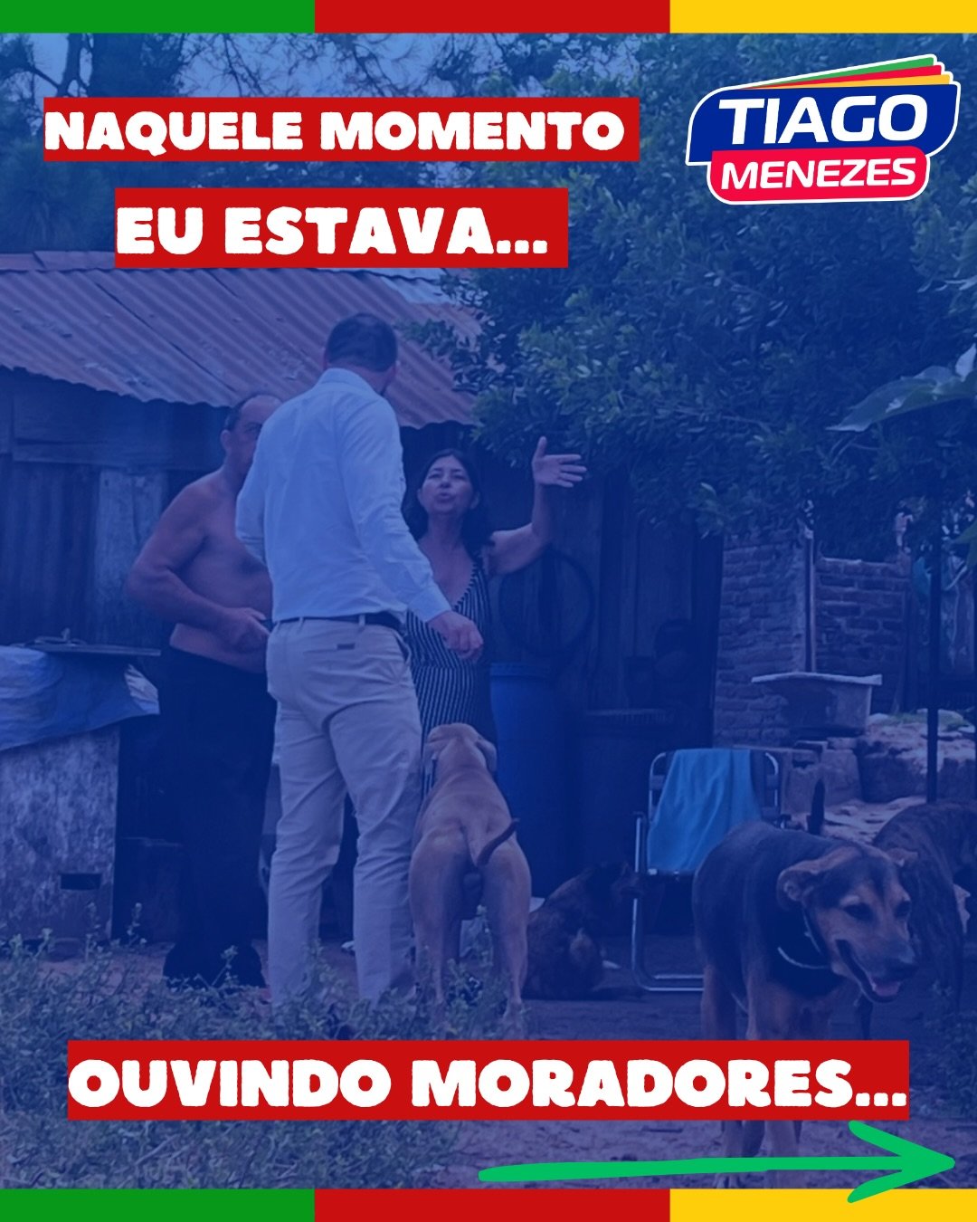 Ouvindo moradores