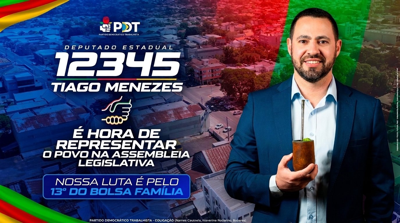 Tiago Menezes Deputado Estadual 12345